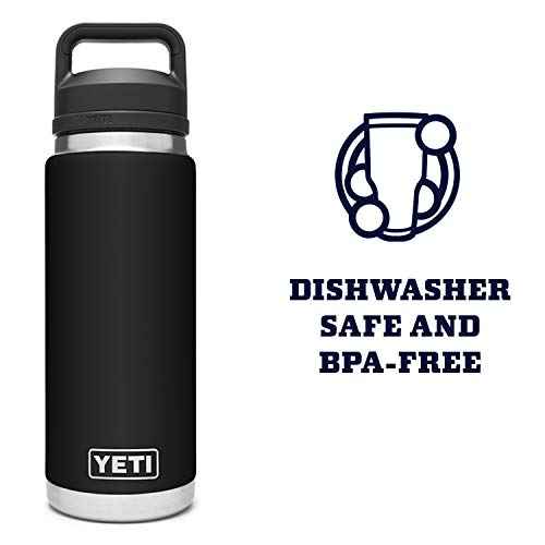 YETI Rambler 26 oz Bottle, Vacuum Insulated, Leakproof, Stainless Steel with Chug Cap