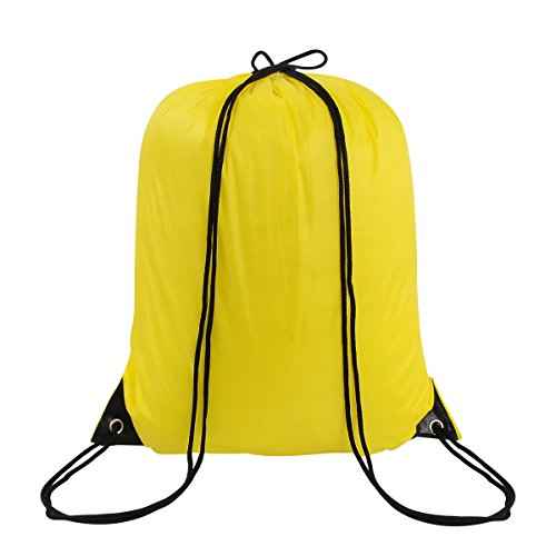 10 Colors Drawstring Backpack Bags Sack Pack Cinch Tote Sport Storage Polyester Bag for Gym Traveling