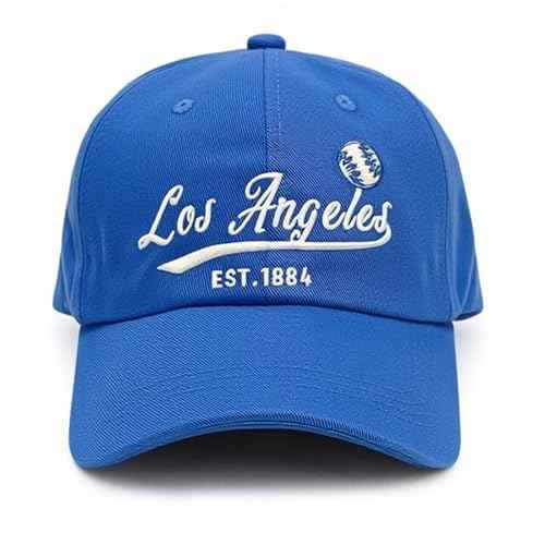 Classic Vintage Embroidered Fashionable Baseball Cap for Men Women Teenager Cap City Hat Adjustable with Gift Box