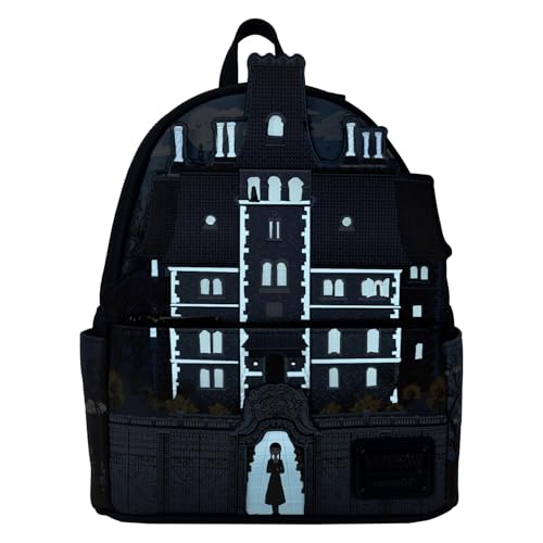 Loungefly MGM Wednesday Nevermore Academy Mini Backpack
