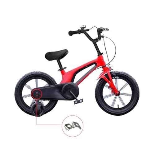 10 PCS Bicycle Training Wheel Positioning Piece£¬25mm/23mm Bike Side Wheel Locator Card, Bicycle Leg Brace Fastener, Auxiliary Wheel Support Gasket