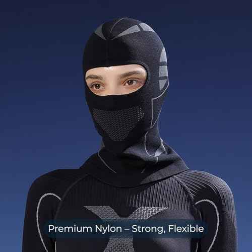 Ski Mask Balaclava, Quick-Dry Thermal Cold Weather Face Mask for Snowboarding, Skiing, Motorcycle
