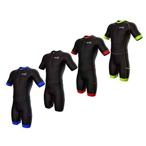 Sparx Men Triathlon Suit Short Sleeve Aero Tri Suit