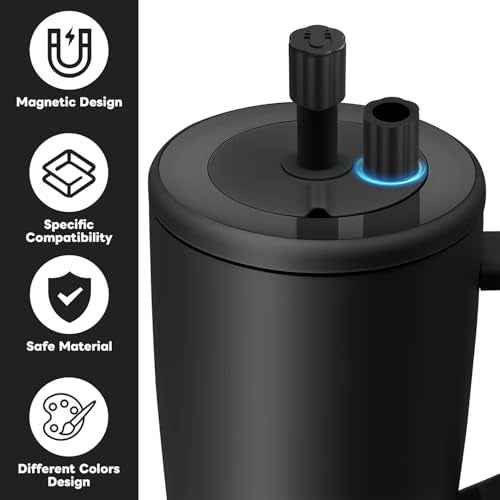 2 Pack Magnetic Straw Covers Compatible with Brumate Era 30&40 oz Tumblers,Silicone Straw Caps