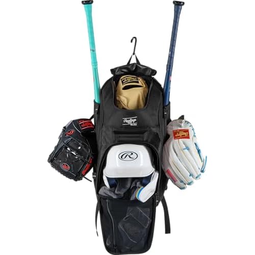 Rawlings | FRANCHISE 2.0 Player's Backpack | Baseball/Softball | Rec/Travel | Multiple Styles
