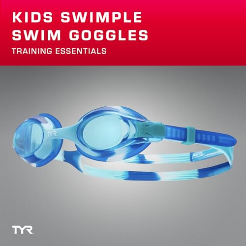 TYR Swimple Tie-Dye Kids' Swim Goggles