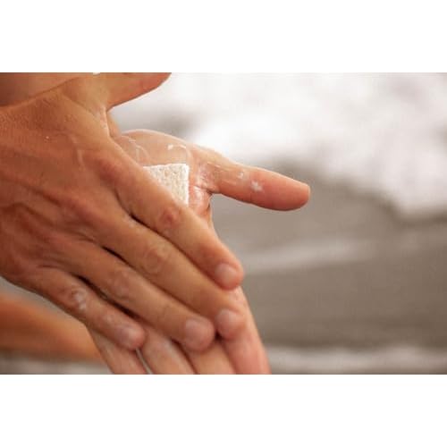 2-Pack Biodegradable Soap Unscented Travel-Sized Camping Soap Bars -All-In-One Backpacking Essentials Outdoor Recreation Soap Bar and Washcloth (Includes Travel Case)