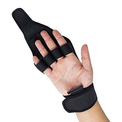 Finger Splint Brace ability Fingers Support Training BraceFinger Anti-Spasticity Rehabilitation Auxiliary Training Gloves For Stroke Hemiplegia Patient Athlete Finger Universal Thumb Wrist Splint
