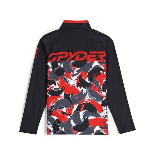 Spyder Boys' Camo Half Zip