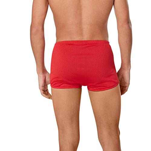 Speedo Men's Swimsuit Square Leg Poly Mesh Training Suit