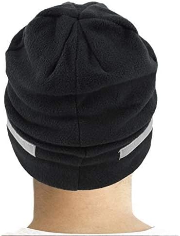 The Hat Depot Fleece Winter Functional Beanie Hat Cold Weather-Reflective Safety for Everyone Performance Stretch