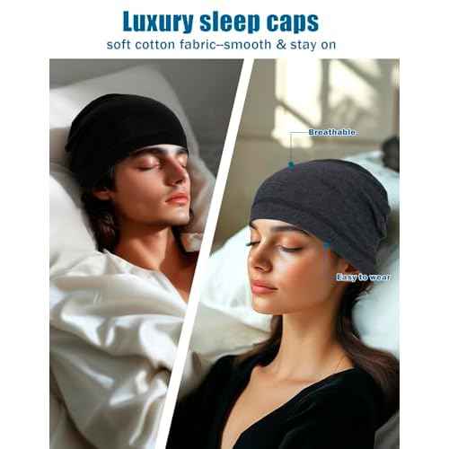 Cotton Skull Caps Lightweight Summer Beanie Hat Sleep Sleeping Slouchy Thin Hats Chemo Cap Running Helmet Liner