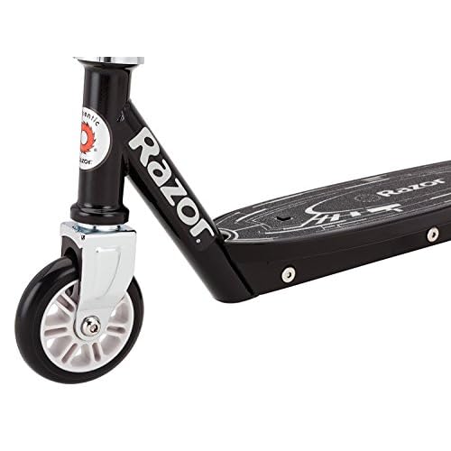 Razor Tekno Kick Scooter - Glowing Blue LED Light-Up Deck, Lightweight Steel Frame, for Kids Ages 6 and Up