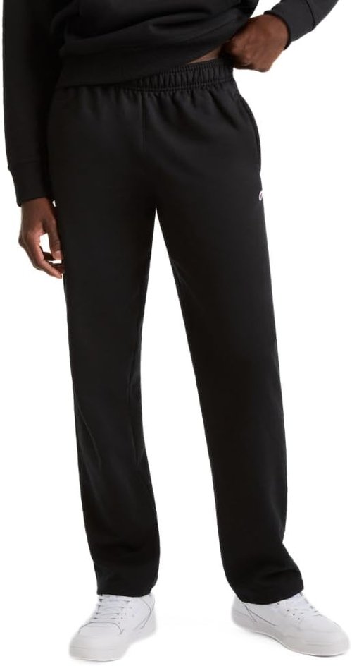 Champion Men's Fleece Sweatpants - Comfortable Open-Bottom Style | Regular & Big Sizes