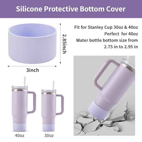 Stanley Cup Accessories 40oz: Straw Cover Boot Strap for Tumbler Accessories