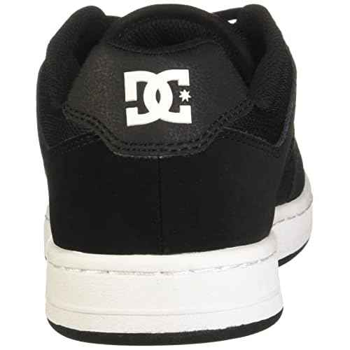 DC Shoes Manteca- Black/White- 8.5