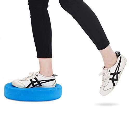 Stability Trainer Pad - Foam Balance Exercise Pad Cushion for Therapy, Yoga, Dancing Balance Training, Pilates,and Fitness (Blue)
