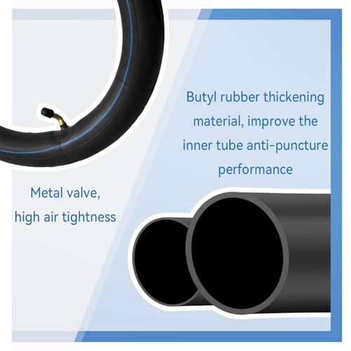 2 Pack 14x2.50 Inner Tube 14 Inch E-Bike Tubes Butyl Rubber Thickened for Replacement Electric Scooters and E-Bike Tire Tube
