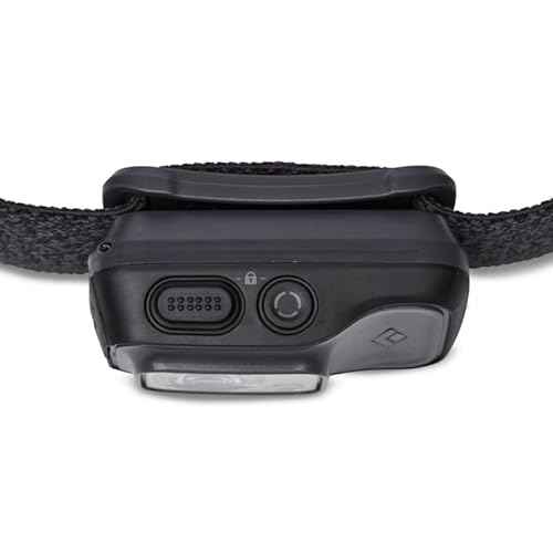 BLACK DIAMOND Cosmo 350-R Rechargeable Headlamp | 350 Lumens | Micro-USB Charging | Waterproof, Dimmable Light for Camping & Hiking | Graphite