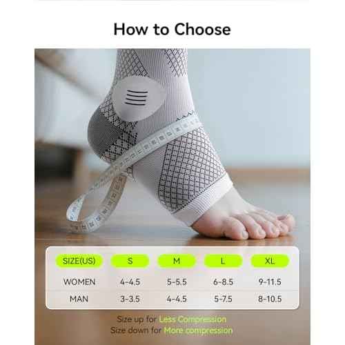 3 Pairs Neuropathy Socks for Women & Men, [Ultra Breathable] Plantar Fasciitis Socks for Achilles Tendonitis Relief, [20-30 mmHg Compression] Ankle Socks for Arch Support (Grey+Blue+Purple, Large)
