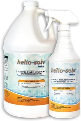 Pool Tile Cleaner – Calcium & Scale Remover for Pool Tile & Waterline – Professional Strength, Low-Fuming, 9.16 lb Trigger Spray