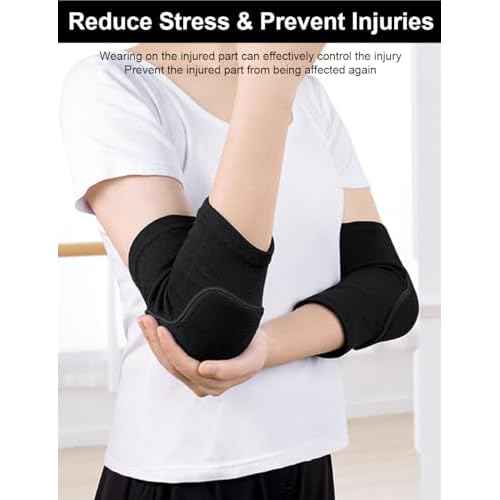 A Pair Elbow Pads Volleyball Arm Sleeves, Tandem Elbow Pads Volleyball Arm Pads Elbow Protector Tennis Basketball