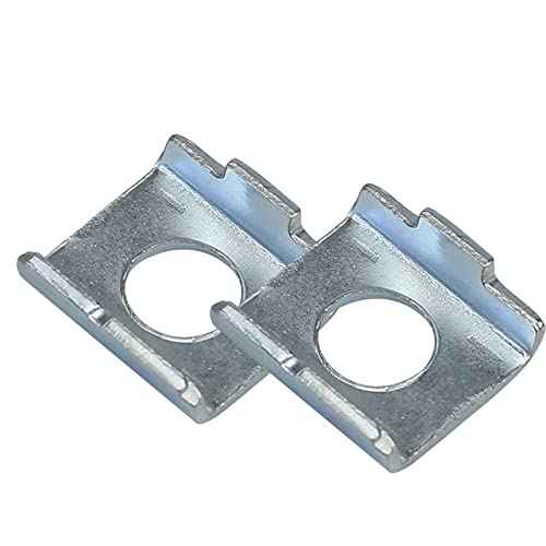 8 Pack Training Wheels Vertical Bracket for Children's Bicycle Stabiliser Support Bar Rod Locating Mount Plate Gasket 23mm+25mm Universal for Kids Bike Auxiliary Rubber Flash Mute Wheel