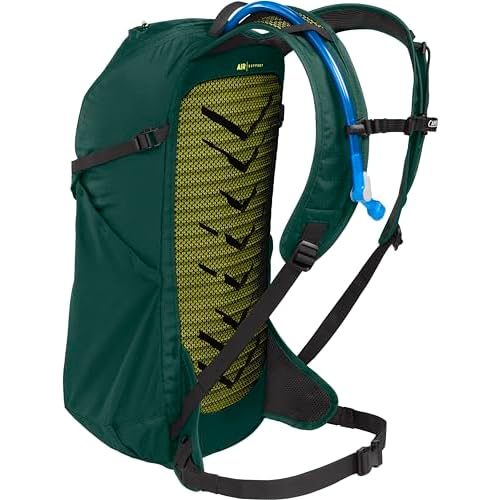 CamelBak Rim Runner X22 Hiking Hydration Backpack with 1.5L Crux Reservoir, Bistro Green