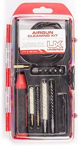 Umarex Air Gun Cleaning Kit for .177 & .22 Caliber - Rod, Brushes, Mops & More