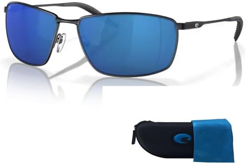 Costa Del Mar Mens Turret Rectangular Sunglasses