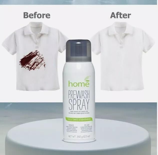 Ultimate Tough Stain Remover for Favorite Color-Fast & White Shirts/Clothes by Prewash Spray,No Scrub/Soak,Fast Getting Rid of Grease/Ink/Food/More,12.3 Oz (Pack of 3),FINAL SALE w/o RETURN