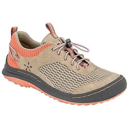 Jambu Sunset Eco Vegan Water Ready Light Taupe/Coral 8.5 B (M)