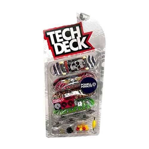 TECH DECK Sk8shop Bonus Pack Mini Finger Skateboard Multi Pack 2022 Series (PP (4 Pack))