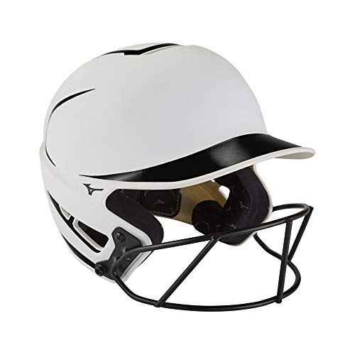 Mizuno Youth F6 Fastpitch Softball Batting Helmet with Mask