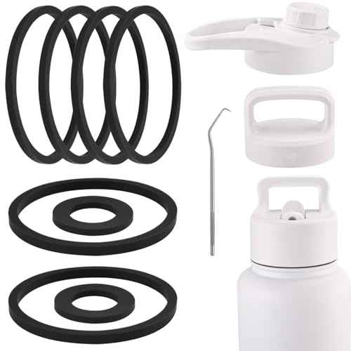 (8 Pack) ubber Seal Replacement for Simple Modern Summit Collection Water Bottle,Seal Gasket Compatible with Simple Modern Summit Collection 18in/22in/32in/40in Leak Proof Insulated Tumbler