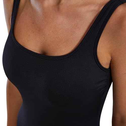 TYR Womens Durafast Elite Scoop Neck Controlfit One Piece Swimsuit