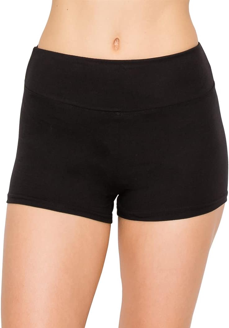 ALWAYS Yoga Shorts for Women - High Waisted Anti-Chafing Biker Shorts for Yoga & Running