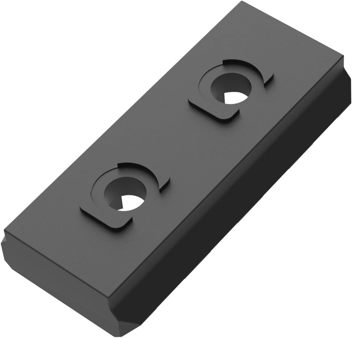 TPO Aluminum Mlok Picatinny Rail Mount - Complete Set with T-Nuts, Screws & Hex Wrench