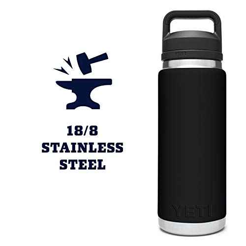 YETI Rambler 26 oz Bottle, Vacuum Insulated, Leakproof, Stainless Steel with Chug Cap