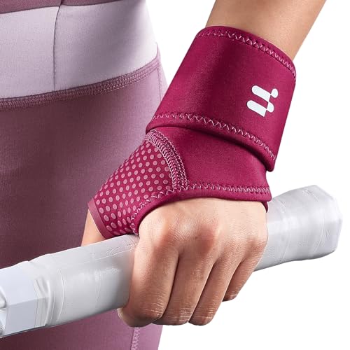 Wrist Brace with Soft Thumb Opening for Mild Carpal Tunnel Relief Tendonitis Arthritis Sprains (Not for Thumb), Compression Wrist Brace for Left Hand, Adjustable Wrist Support Wrap, 1 Unit
