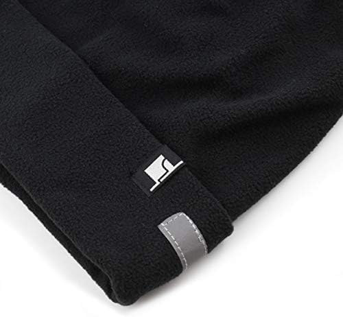 The Hat Depot Fleece Winter Functional Beanie Hat Cold Weather-Reflective Safety for Everyone Performance Stretch