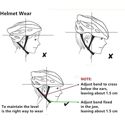Adult Cycling Bike Helmet, Lightweight and Adjustable with Pads&Visor for Men and Women,Premium Quality Airflow Unisex Bicycle Helmet,Suggested Fit 57-62 cm