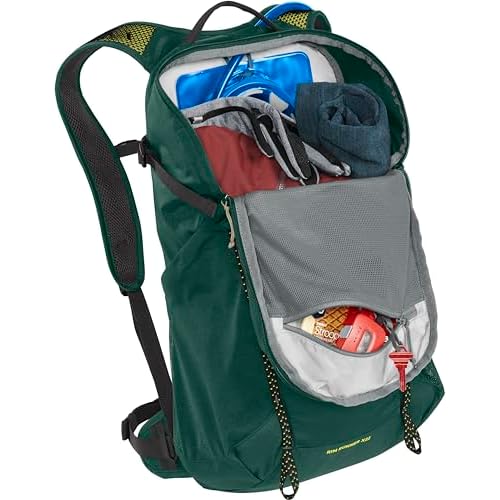 CamelBak Rim Runner X22 Hiking Hydration Backpack with 1.5L Crux Reservoir, Bistro Green