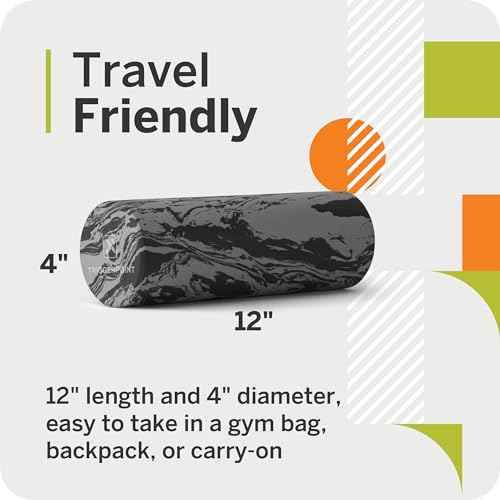 TriggerPoint Foundation Roller - Premium EVA Foam Muscle Recovery and Flexibility Roller, Soft Compression for Injury Prevention, Travel-Friendly, Ideal for Athletes
