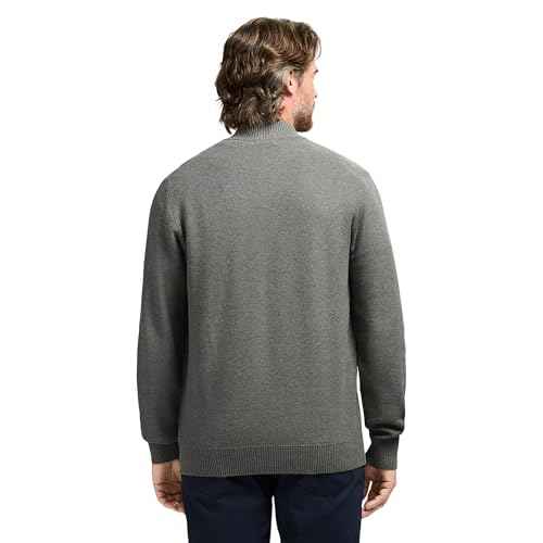 IZOD Men's Luxury Classics Quarter Zip Sweater