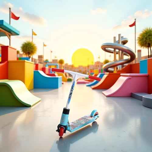 1PC Mini Finger Scooter Two Wheel Scooter Children's Finger Training Toys Mini Finger Skateboards Finger Toys Tech Deck Skatepark,Novelty Toys and Amusements (Blue Random)