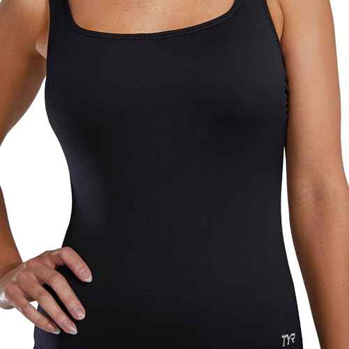 TYR Womens Durafast Elite Scoop Neck Controlfit One Piece Swimsuit