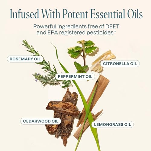 Cliganic Natural Mosquito Repellent Candle (Large 16oz) | Citronella, DEET Free, Essential Oil Infused for Outdoor, Camping | Burns 55 Hours