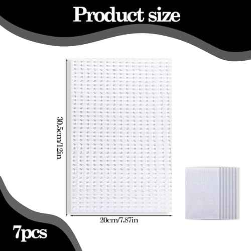 7 Sheets Reflective Stickers,12 x 8 inch Dot Reflective Stickers, Night Warning Reflection Tape, Waterproof Reflections Paper for Bikes, Cars, Mailbox