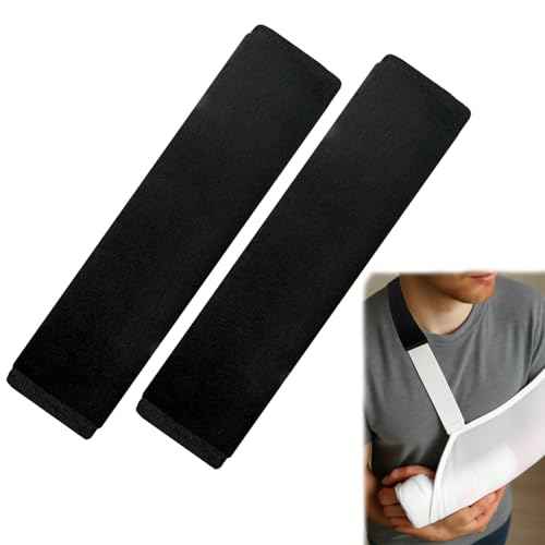 2 Pack Strap Cushion for Arm Sling Soft Padded Sling Shoulder Support for Injury Recovery,Wrist Injury Support Strap Pad to Release Stress,Neck & Shoulder Pain Relief